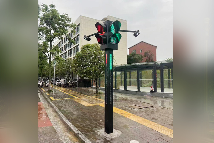 Verkeerslichten projecteren in Changsha