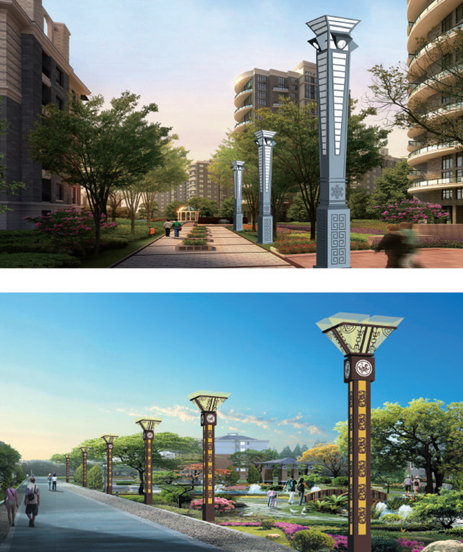 JGD-008/JGD-009 Decoratief landschapslicht