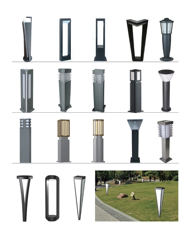 CPD-041 ~ CPD-058 LED LAWNLICHT