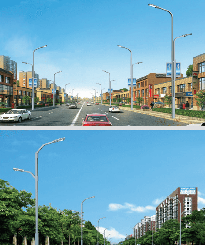 DL-LED-011/DL-LED-012 High Power LED Street Lights