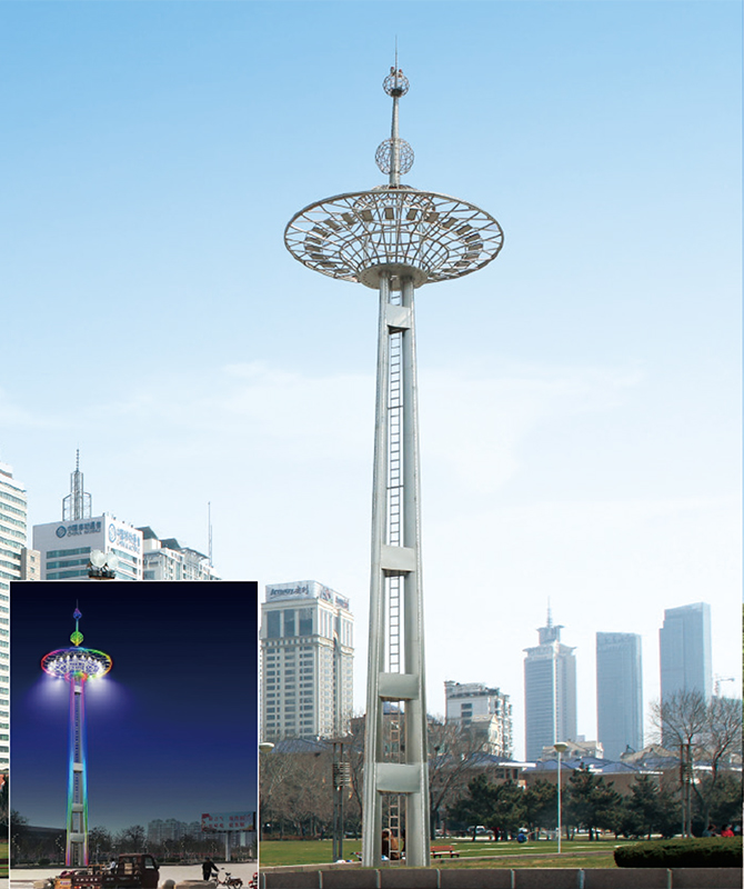 LD-GG-0005 High Pole Street Lamp