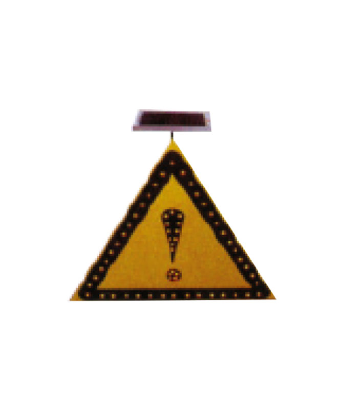 SY-6C Zonne -geel knipperend signaallicht