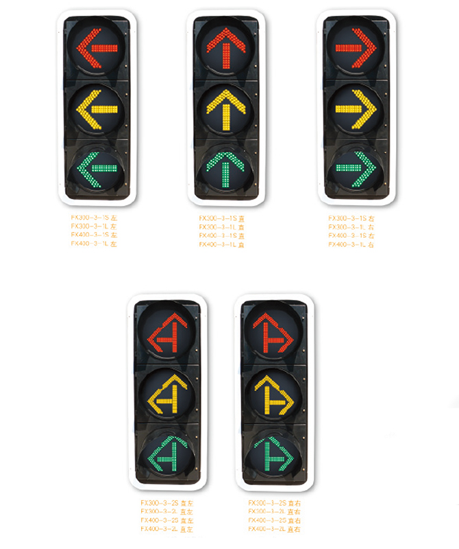 300, 400 LED Motor Vehicle Signal Light -serie Signaallicht op volledig scherm