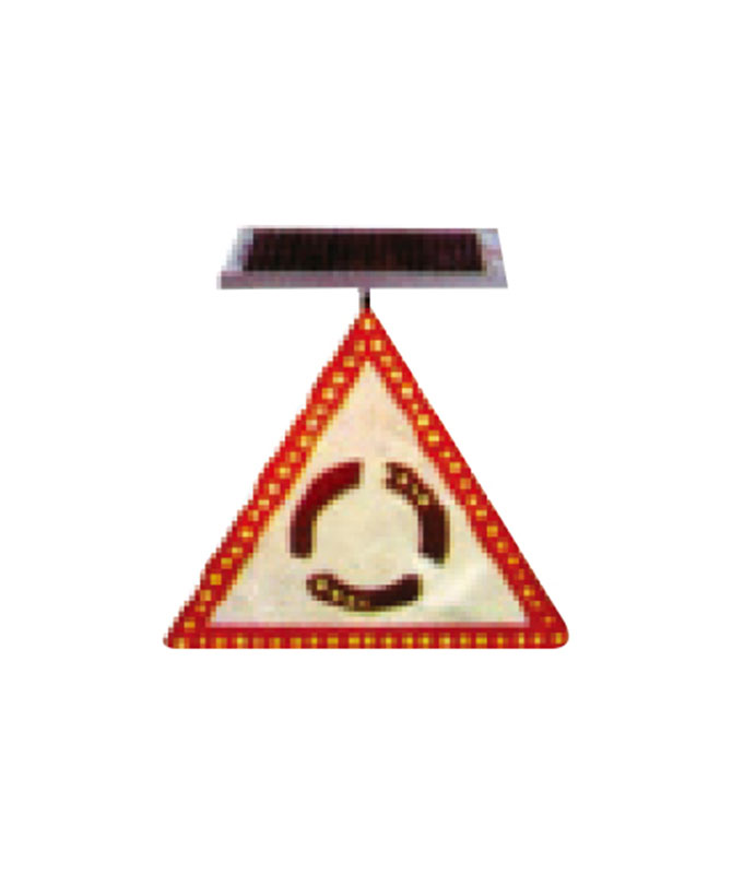 SY-6E Zonne -geel knipperend signaallicht