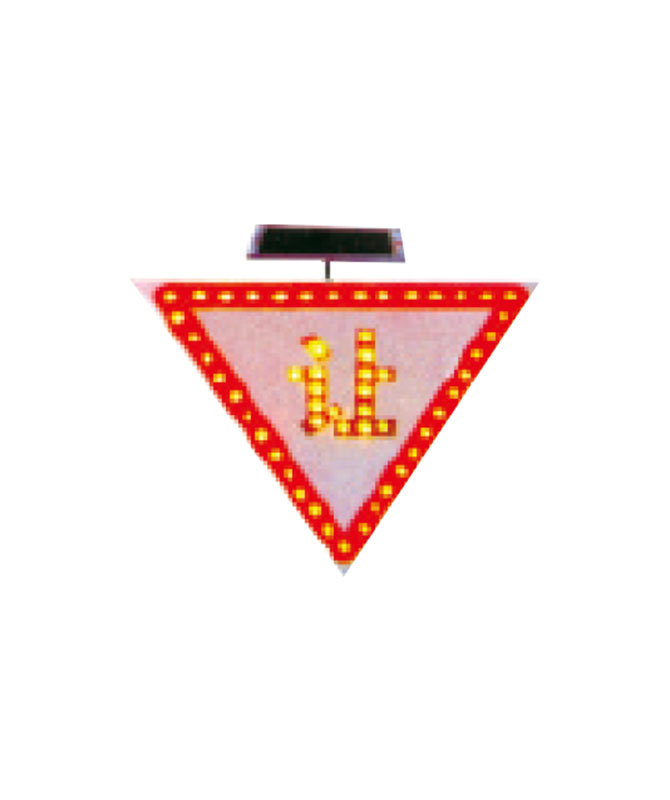 SY-6F Zonne -geel knipperend signaallicht