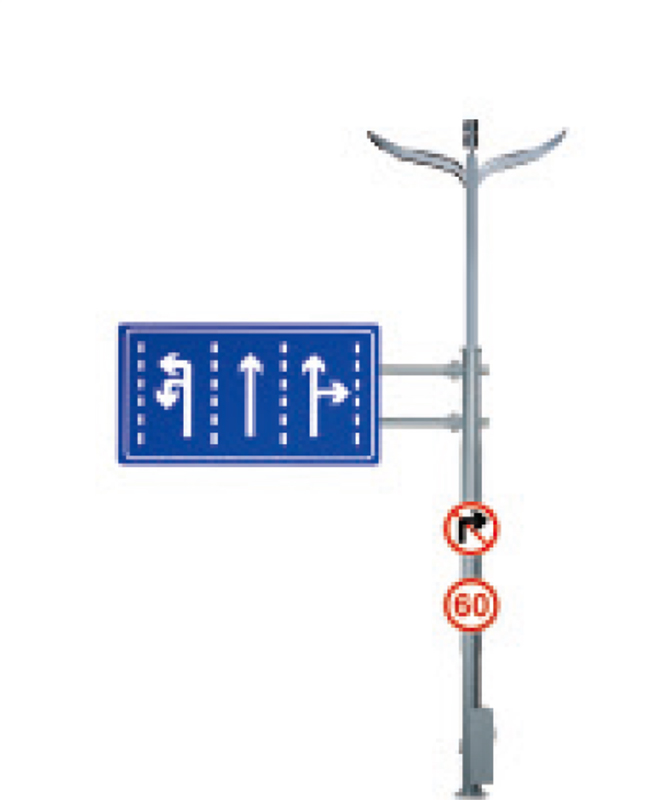 C-type uitgebreide lamppost High Power LED Street Lights