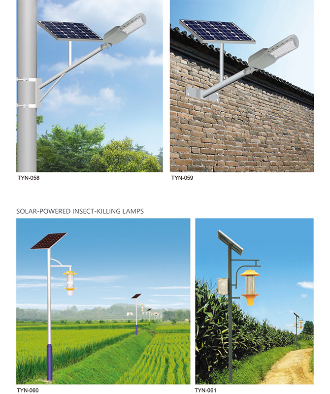 TYN-058/TYN-059/TYN-060 Geïntegreerd Solar Street Light